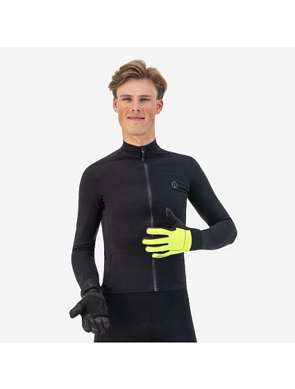 Rogelli rękawiczki zimowe ESSENTIAL fluor S Rogelli rękawiczki zimowe ESSENTIAL fluor S