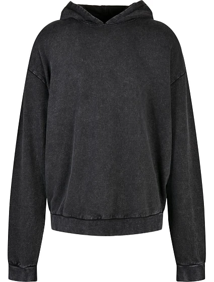 Build your Brand BY 191 Pánská oversize mikina s kapucí "Acid Wash" 56.0191 black Build your Brand BY 191 Pánská oversize mikina s kapucí "Acid Wash" 56.0191 black