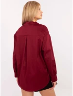 Koszula DHJ KS model 20752505 bordowy - FPrice