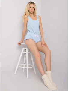 Pyžamo RV PI 7397.48 světle modrá