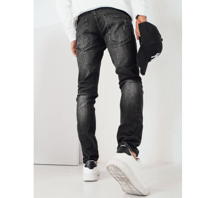 Pánské černé džínové kalhoty Dstreet UX4243