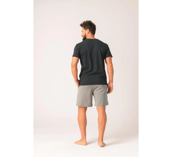 Pánské pyžamo Key MNS 637 B26 cr/r 3XL-4XL