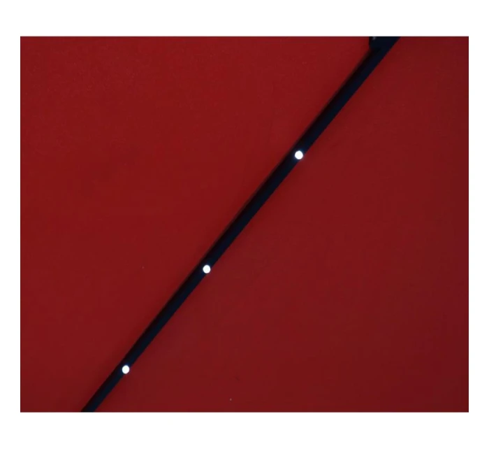 ZAHRADNÍ SLUNEČNÍK S LED OSVĚTLENÍM 300CM COCCORA ZAHRADNÍ SLUNEČNÍK S LED OSVĚTLENÍM 300CM COCCORA