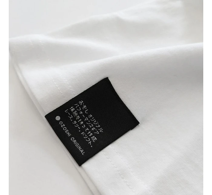 Ozoshi Pánské tričko Isao M white Tsh O20TS005 Ozoshi Pánské tričko Isao M white Tsh O20TS005