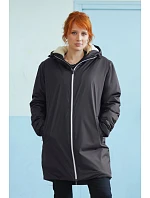 Teplá unisex parka deep black model 22466418 - NEOBLU
