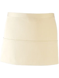 Premier PR 155 Krátká zástěra do pasu s kapsou "Colours" 39.0155 natural