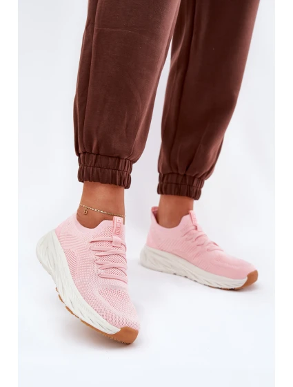 Pohodlné Dámské Sportovní Boty Big Star model 21686422 HIPOLY SYSTEM Růžové - Big Star Shoes