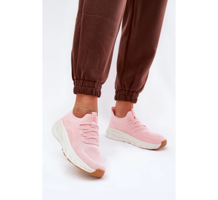 Pohodlné Dámské Sportovní Boty Big Star model 21686422 HIPOLY SYSTEM Růžové - Big Star Shoes Pohodlné Dámské Sportovní Boty Big Star model 21686422 HIPOLY SYSTEM Růžové - Big Star Shoes