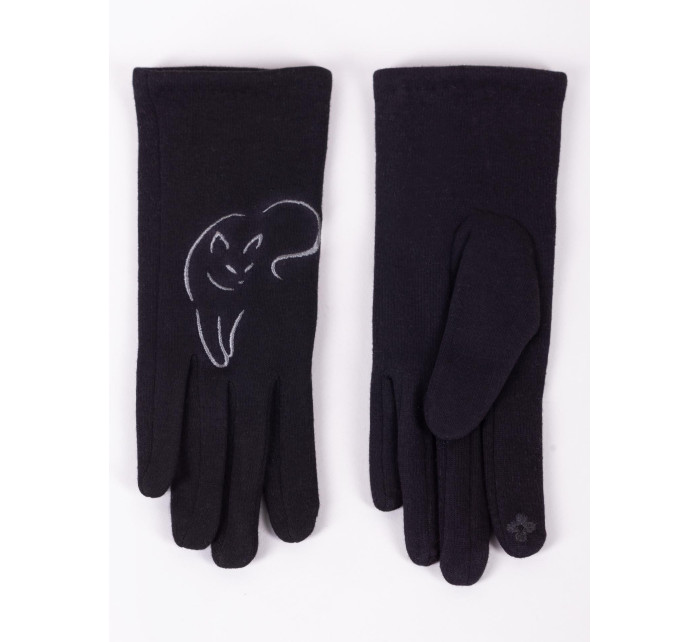 Yoclub Dámské rukavice RES-0161K-345C Black