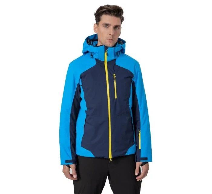 Pánská bunda H4Z22-KUMN010 modro-žlutá - 4F