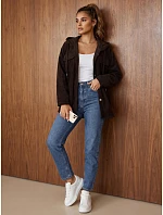 Kurtka damska oversize z kapturem model 22371853 - FashionStreet Kurtka damska oversize z kapturem model 22371853 - FashionStreet