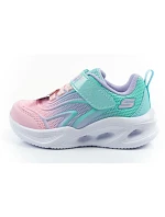 Skechers Color Breeze LED dětská sportovní obuv pro dívky tyrkysová