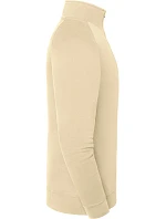 Iconic Premium Zip Neck Sweat Těžká mikina s 1/4 zipem model 22459627 desert sand - Fruit of the Loom