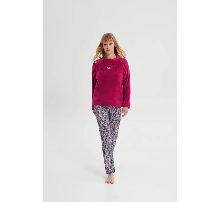 Pyžamo s dlouhými rukávy model 18936918 - Vamp