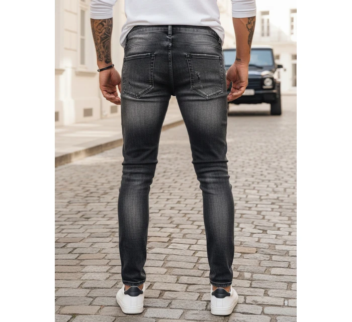 Pánské džínové kalhoty šedé FashionStreet UX3996
