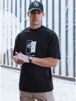 Pánské tričko s potiskem černé Dstreet model 21975523 - FashionStreet