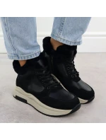 Dámské kožené kozačky na platformě černé Filippo DBT7240 Dámské kožené kozačky na platformě černé Filippo DBT7240