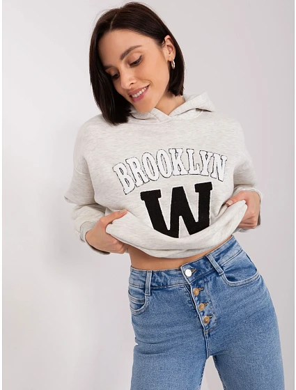Bluza EM BL  jasny szary model 19040784 - FPrice