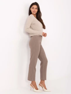 Spodnie IT SP model 21302508 ciemny bezowy - FPrice