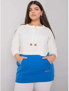 Mikina RV BL 6845.51P bílá a modrá