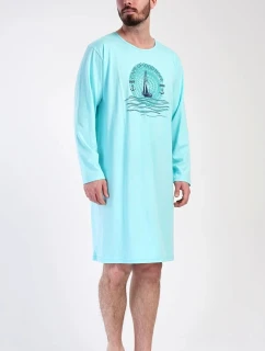 Pánská noční košile s dlouhým rukávem model 21822084 - Vienetta