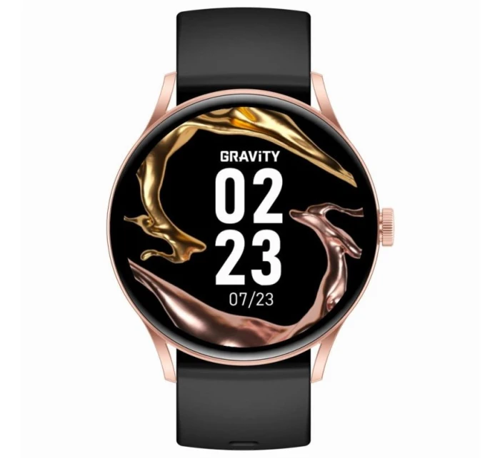 Chytré hodinky Gravity Black and Pink GT2-2 PRO Chytré hodinky Gravity Black and Pink GT2-2 PRO