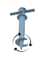 PARASOLOVÁ PODLOŽKA 30x17x6 cm MODRÁ PARASOLOVÁ PODLOŽKA 30x17x6 cm MODRÁ