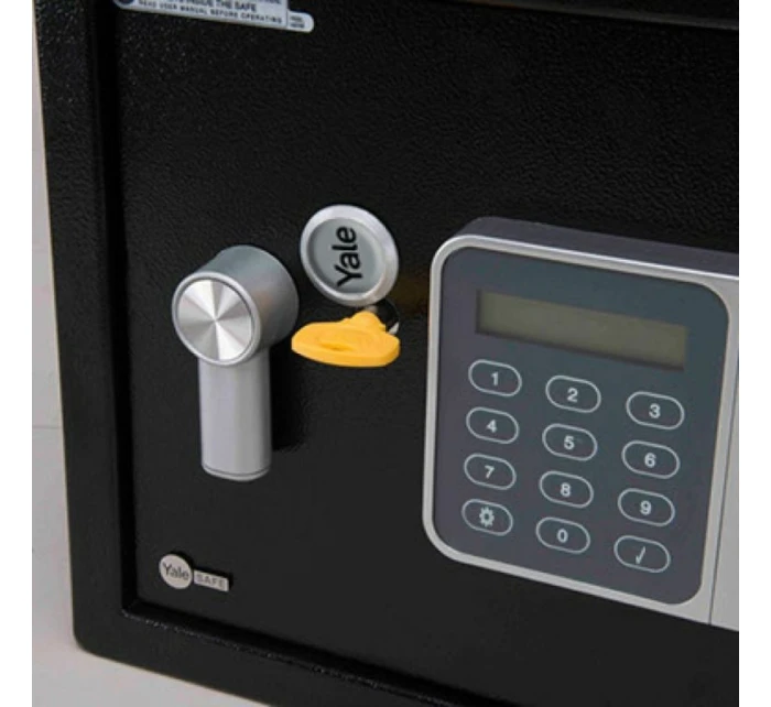 Elektronický trezor pro hosty Yale Medium Základní trezor pro penziony YSG Elektronický trezor pro hosty Yale Medium Základní trezor pro penziony YSG