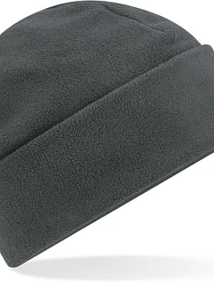 Beechfield B 243R Fleecová čepice s manžetou "Recycled" 53.243R steel grey