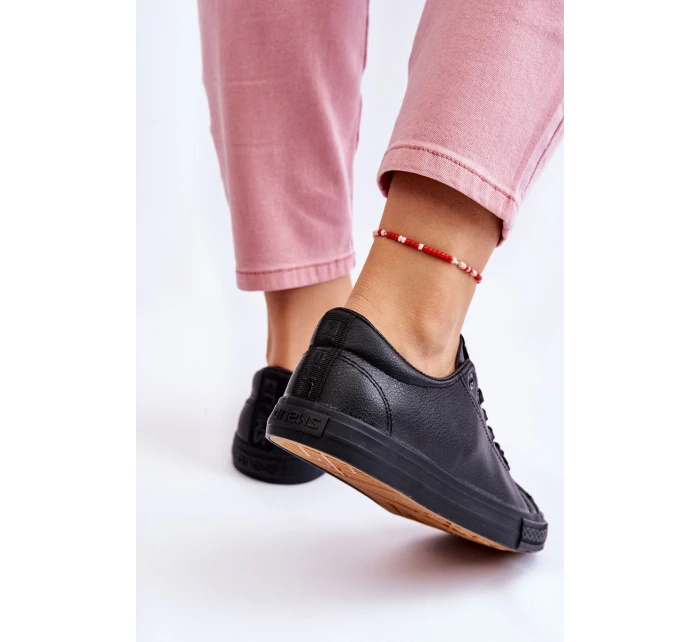 Dámské klasické kožené tenisky Černé Misima Dámské klasické kožené tenisky Černé Misima