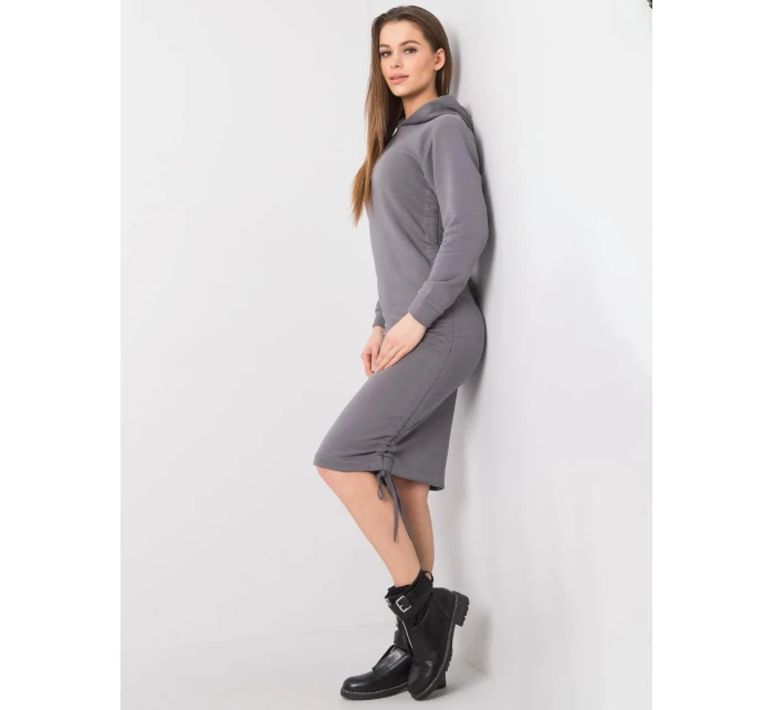 Šaty RV SK 6163.02X tmavě šedé
