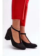 Semišové lodičky 834284 černé Raniyah - Mascara Semišové lodičky 834284 černé Raniyah - Mascara