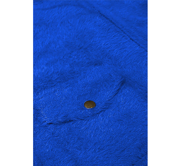 Krátká bunda typu "alpaka" v chrpové barvě model 18420063 - MADE IN ITALY