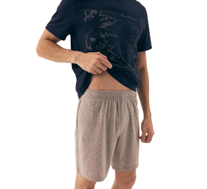 Pánské pyžamo 42598 Surf blue - HENDERSON Pánské pyžamo 42598 Surf blue - HENDERSON