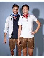 JN Pánské piqué polo v  stylu 02.0 white/red white model 22488663 - Daiber