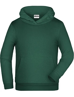 Daiber JN 796K Dětská mikina s kapucí 02.796K dark green