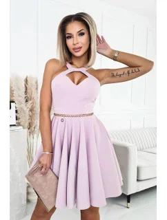 Dámské večerní šaty 234-20 162500 staro-růžová - Bicotone