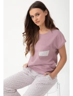 Pyžamo Luna 319 cr/r 3XL W25 dámské Pyžamo Luna 319 cr/r 3XL W25 dámské