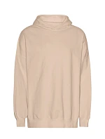 Neutral T 63111 Mikina s kapucí z těžké bio IC bavlny "Tiger" 77.T311 sand