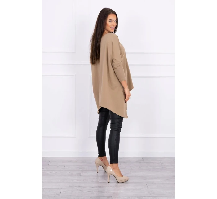 Oversize velbloudí halenka