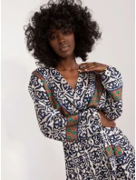 DHJ SK 16656 šaty.13X tmavě modrá