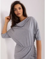 Dámské šaty EM SK HS 20 model 21302229 tmavě žlutá - FPrice Dámské šaty EM SK HS 20 model 21302229 tmavě žlutá - FPrice