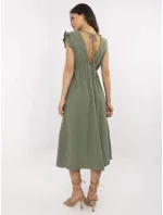Šaty MI SK 122126.77 khaki Šaty MI SK 122126.77 khaki