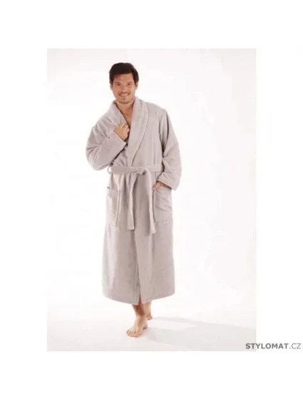 Unisex župan Tampa s kapucí model 18843793 sv. hnědý - Vestis Unisex župan Tampa s kapucí model 18843793 sv. hnědý - Vestis