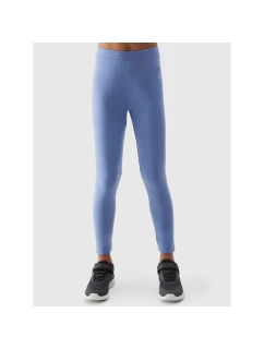 Dívčí elastické bavlněné legíny 4F Junior