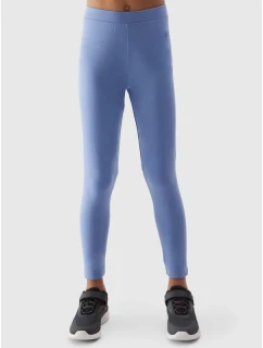 Dívčí elastické bavlněné legíny 4F Junior