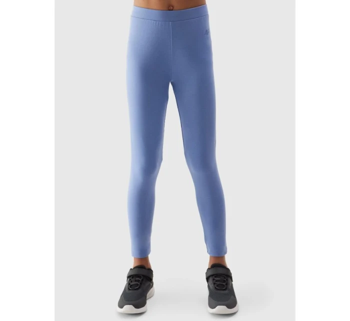 Dívčí elastické bavlněné legíny 4F Junior Dívčí elastické bavlněné legíny 4F Junior