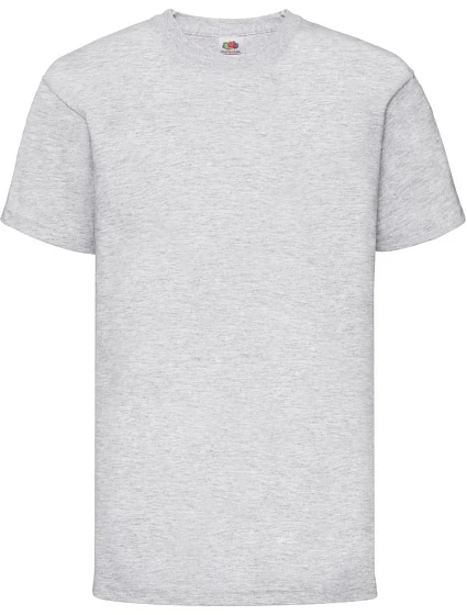 Fruit of the Loom Kids Valueweight T Dětské tričko 16.1033 heather grey Fruit of the Loom Kids Valueweight T Dětské tričko 16.1033 heather grey