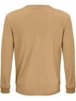 SOL'S Pioneer LSL Tričko s dlouhým rukávem z bio bavlny 25.3982 dark beige SOL'S Pioneer LSL Tričko s dlouhým rukávem z bio bavlny 25.3982 dark beige