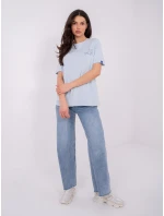 Tričko D12022M02842A světle modré Tričko D12022M02842A světle modré